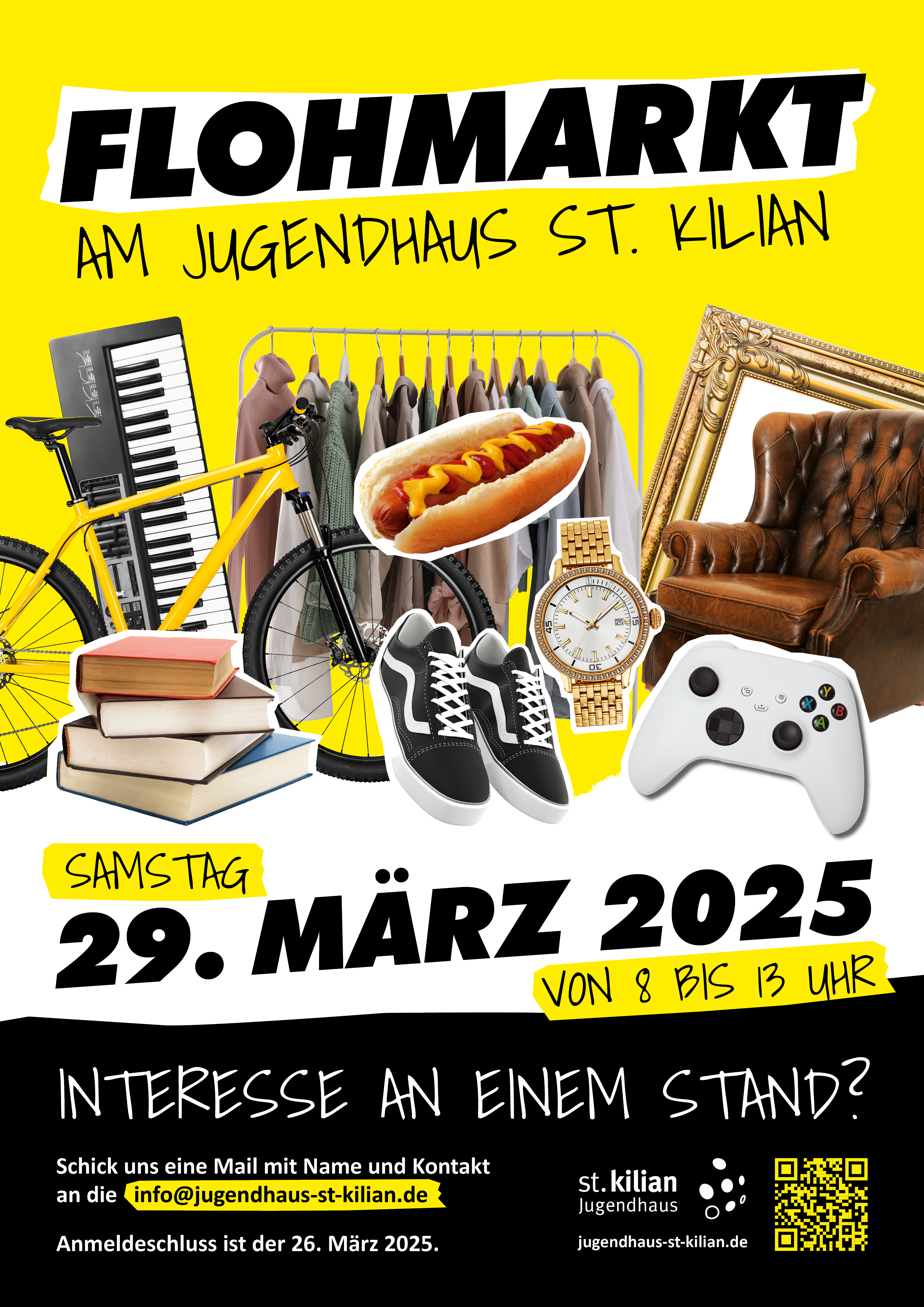 kilian flohmarkt plakat a3 4